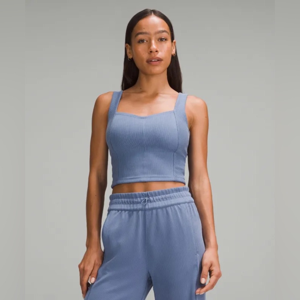 Lululemon Ribbed Softstreme Sweetheart Tank Top